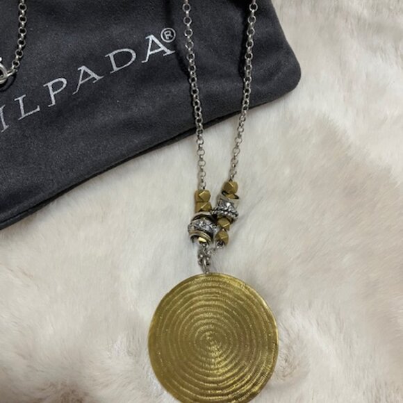 Silpada- Two-Tone Statement Necklace - Picture 4 of 4